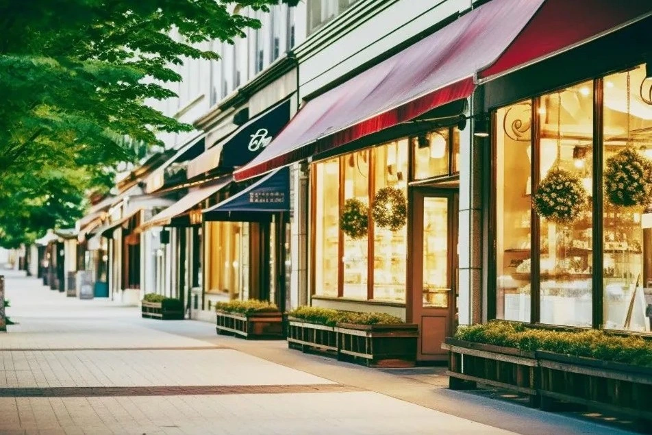 locaux commerciaux et commerces en pleine rue
